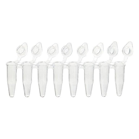 Globe Scientific Test Tube, Colorless, PK120 PCR-DL-02F