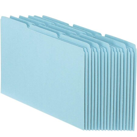 Esselte Pendaflex PN203 Top Tab File Guides Blank 1/3 Tab 25 Point Pressboard Letter 50 per Box PN203
