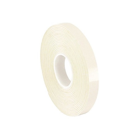 3M Double Coated Foam Tape, White, 5 yd L VG-532W