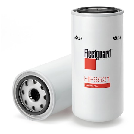 Fleetguard Automotive Hydraulic Filter, 9 in H HF6521