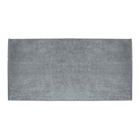 Towelsoft Premium terry velour beach towel 30 inch x 60 inch-Silver HOME-BV1103-SLVR