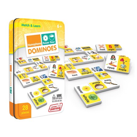 Junior Learning Homophone Match & Learn Dominoes JL667