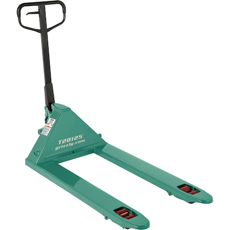 Grizzly Pallet Jack, 6600 Lb. Capacity T28125