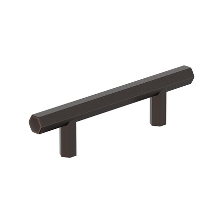 Amerock Caliber 3 inch 76mm Center-to-Center Oil Rubbed Bronze Cabinet Pull BP37365ORB
