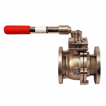 American Valve CF8M Stainless Steel Flanged -Raised Face - Full Port Ball Valve 150# 4001 4''