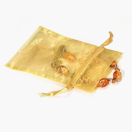 Nashville Wraps Gold Organza Favor Bags, 5x7, 10PK B95227