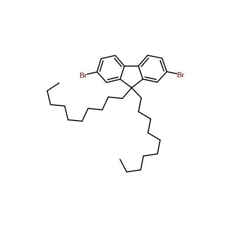 Ak Scientific 9, 9-Didecyl-2, 7-dibromofluorene (1g), CAS 175922-78-8 X4132-1g