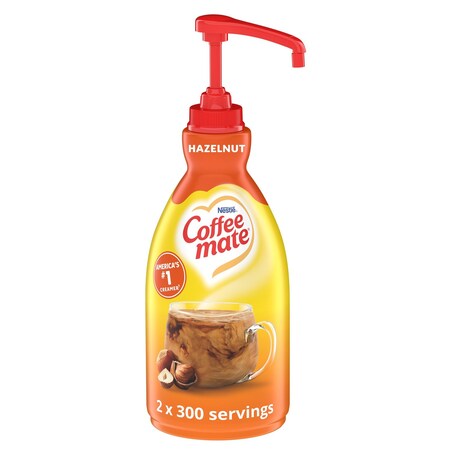 Coffee Mate Coffee-Mate Hazelnut Pump Concentrate Liquid Creamer 50.7 oz., PK2 00050000318315