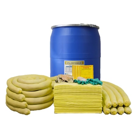 Fiberlink Spill Kit, HazMat, 55 gal. PKD550H