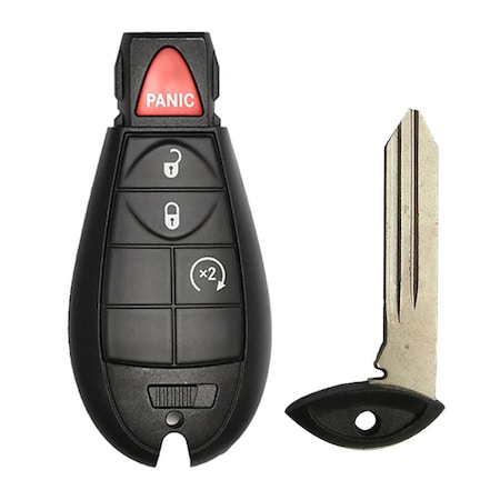 Aks Keys 2008 - 2020 Dodge Fobik Key 4B FCC# IYZ-C01C RC-DODGE-16C