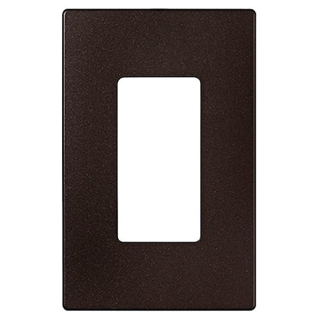 Eaton Wiring Devices PJS Wallplate, 4-7/8 in L, 3-1/8 in W, 1 -Gang, Polycarbonate, Oil-Rubbed Bronze PJS26RB-SP-L