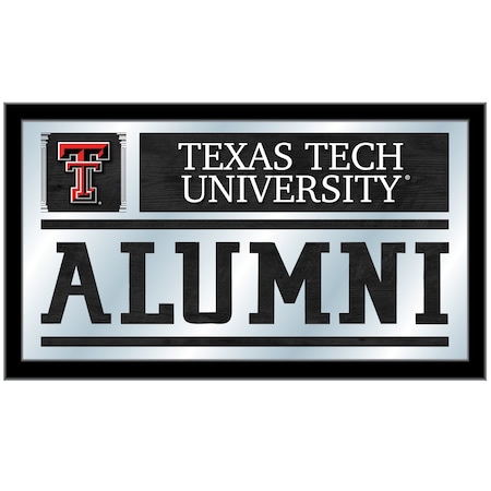 Holland Bar Stool Co Texas Tech 26" x 15" Alumni Mirror MAlumTXTech