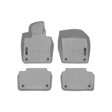 Weathertech Grey, Front and Rear Floorliners 461525-1-3