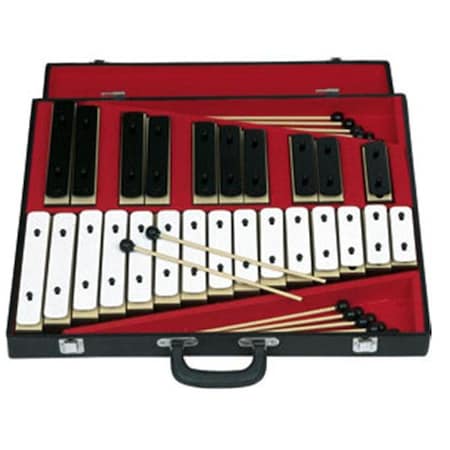 Rythm Band Rhythm Band Instruments  25 Note Plastic Resonator Bell Set RB2155