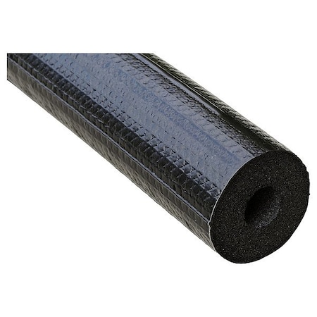 K-Flex Usa Pipe Insulation Tube, 6 ft L, Black 6RSR048048