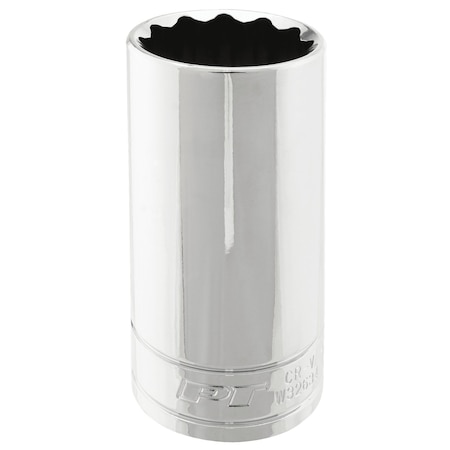 Performance Tool 1/2 in. Drive 1-1/16 in. 12-Point Deep Socket W32634