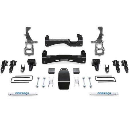 Fabtech K2371 6 in. Basic System with Performance Shock for 2021 for F1 F37-K2371