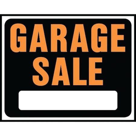 Hy-Ko Sign Garage Sale Jumbo Plast SP-110