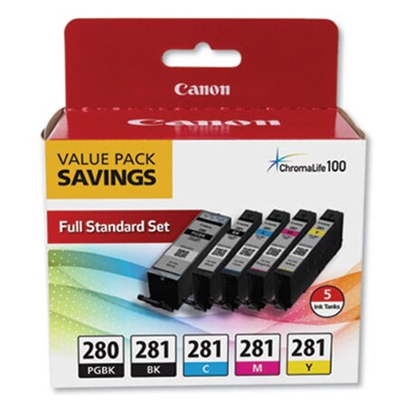 Canon PGI-280 & CLI-281 Ink Value Pack CA472248