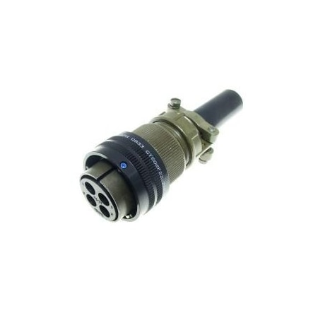 Amphenol Pin & Sleeve Plug, 46 A, 900V AC, Three Phase, 3 Pole, Screw Terminals Wire Connection Type ACA3106E222SBF42