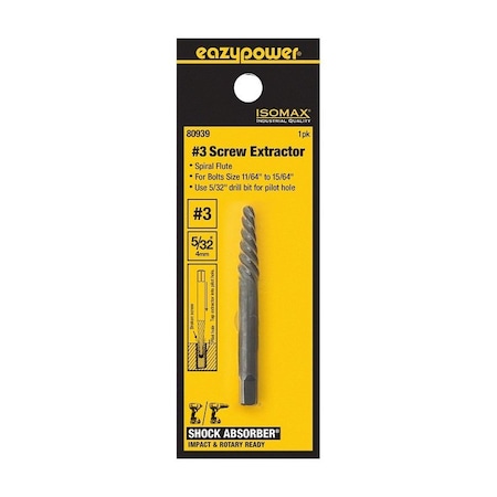Isomax 1PK 3 SCREW EXTRACTOR 80939