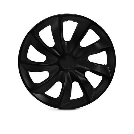 Altertrim 16 in Univ Hubcaps, Snap-On, (Blk Matte), 4PK CHB-5084-BP-16