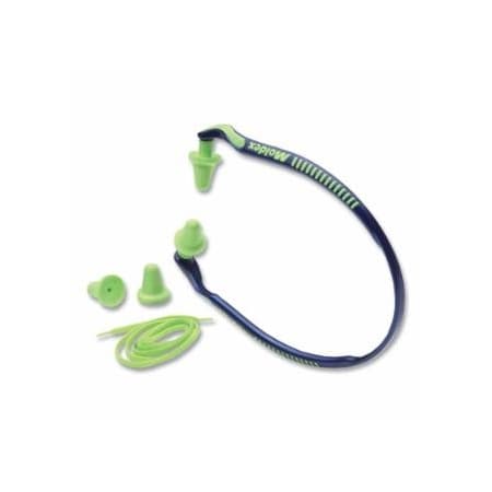 Moldex Jazz Band Earplugs, Foam, Blue, Banded 507-6506