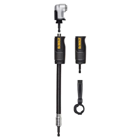 Dewalt RightAngleAttachment, 0.25in, 16.5inL DWAMRASETFT