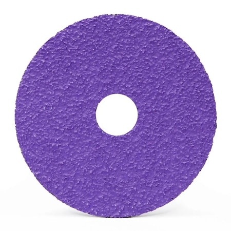 Arc Abrasives Fiber Disc, Ceramic, 36 Grit, Purple 80-047802