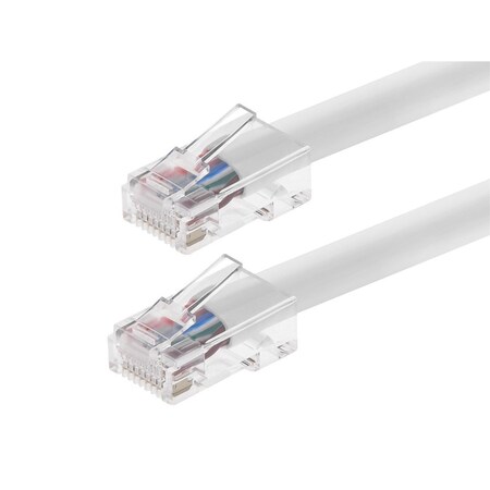 Monoprice Cat6 Utp Patch Cable, 6" White 14304