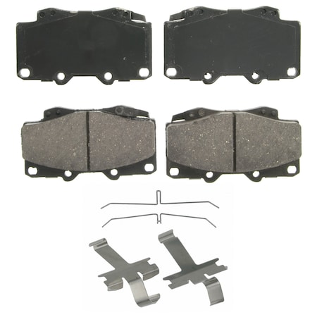 Wagner Brake QuickStop Front Disc Brake Pad Set Ceramic, ZD799