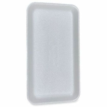 Gen Meat Trays, No 1525, 14.5 x 8 x 0.75, White, 250PK 1525WH