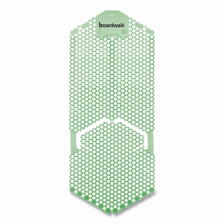 Boardwalk Vertical Urinal Screen, Cucumber Melon Scent, Green, 5.22 oz, 6PK TSU-P-006I006I-02-AAS80