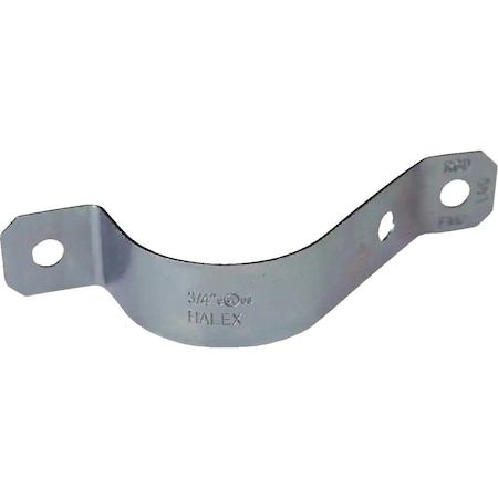 Halex 3/4'' Universal 2-Hole Cable Strap, 4PK 92207