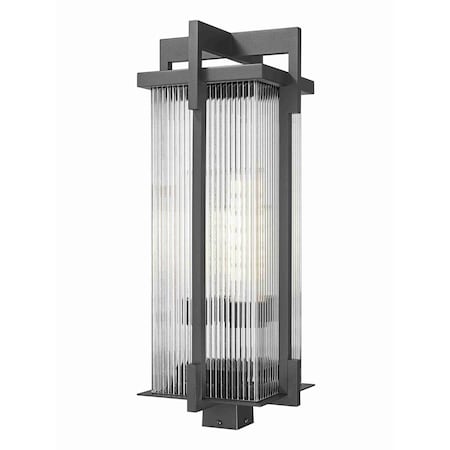 Z-Lite Fortis Sand Black 3 Light Outdoor Post Mount Fixture 5031PHXLS-BK