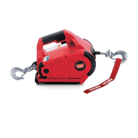 Warn Winch PullzAll Portable; Lifting and Pulling Winch; Cordless 24 Volt DC; 1000 Pound Line Pull 885005