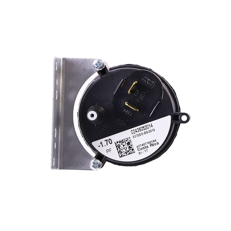 York Pressure Switch, Close-On, Fall 1.7" WC S1-024-36052-014