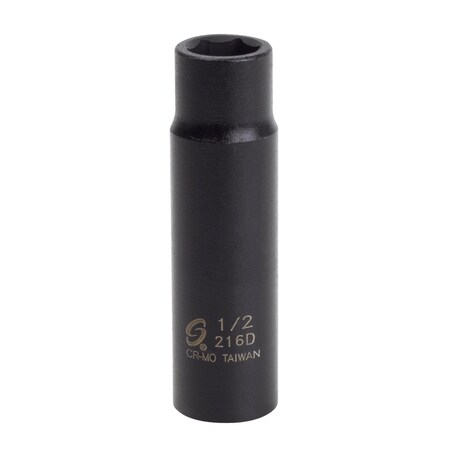 Sunex 1/2 in Drive 1/2 in Deep Impact Socket 216D