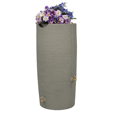 Good Ideas Impressions Stone 50 Gallon Rain Saver - Sandstone IM-STO050-SAN