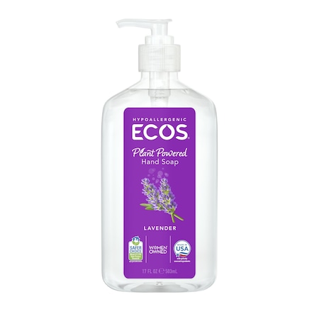 Ecos Pro Liquid Hand Soap, Lavender Scent, 17 oz PL9665/6