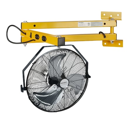 Ideal Warehouse Innovations Dock Fan, w/40 in Double Strut Arm 60-5495-700