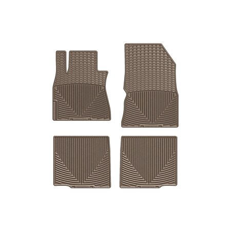 Weathertech Tan, Front and Rear All Weather Floor Mats W262TN-W231TN