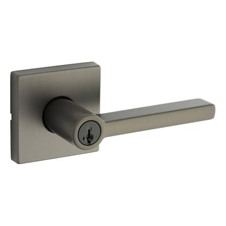 Kwikset Residential Door Levers Entry Gunmetal 740HFLSQT-18GS