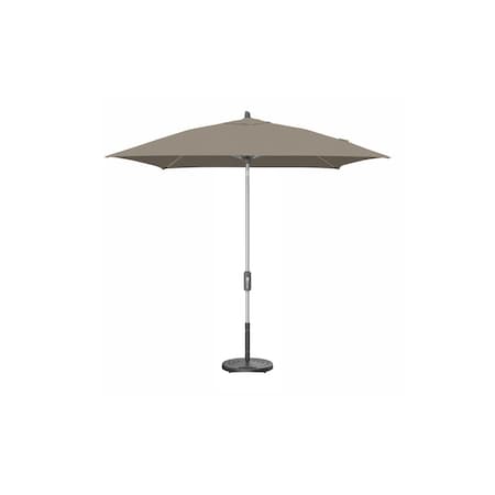 Treasure Garden 7.5 ft Square Patio Umbella, aluminum, fiberglass ribs, outdoor, Cast Ash UM847SQ-SS 40428 Cast Ash