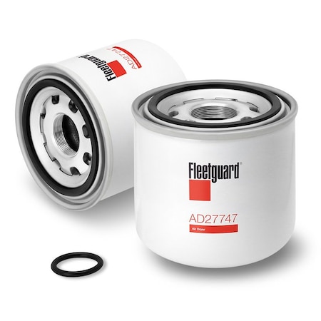 Fleetguard Air Breather Filter Pack, 11 5/8 in L AD27747