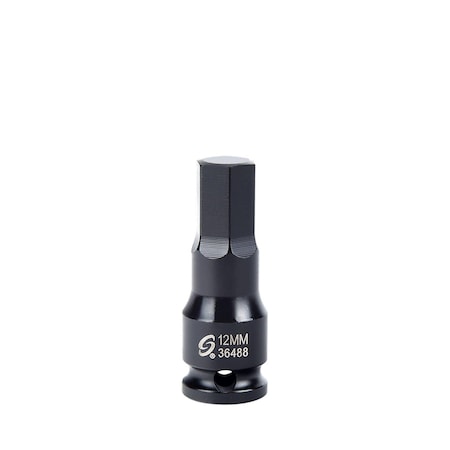 Sunex 3/8 in Drive 12Mm Hex Impact Socket 36488