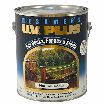 U.V. Plus 1 Gal MC-502 Natural Cedar U.V. Oil-Based Plus Transparent Stain MC-502