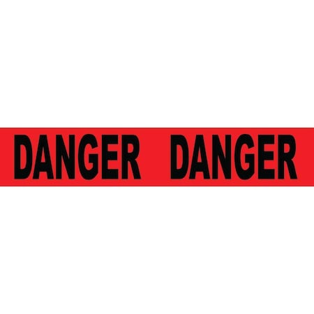 Nmc Tape, Barricade, Danger, 3x1000ft, 2, PK8 PT16-2ML