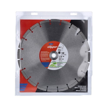 Norton Clipper Clipper ValuPlus Series High-Speed Blade, 14 in Dia, 1 to 20 mm Arbor, Segmented Rim 70184684181