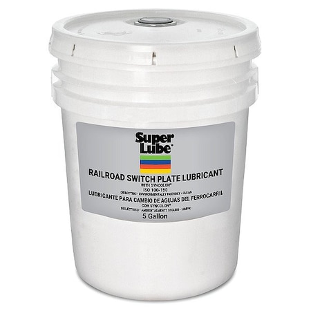 Super Lube Lubricant, Pail, 5 gal, White 58050